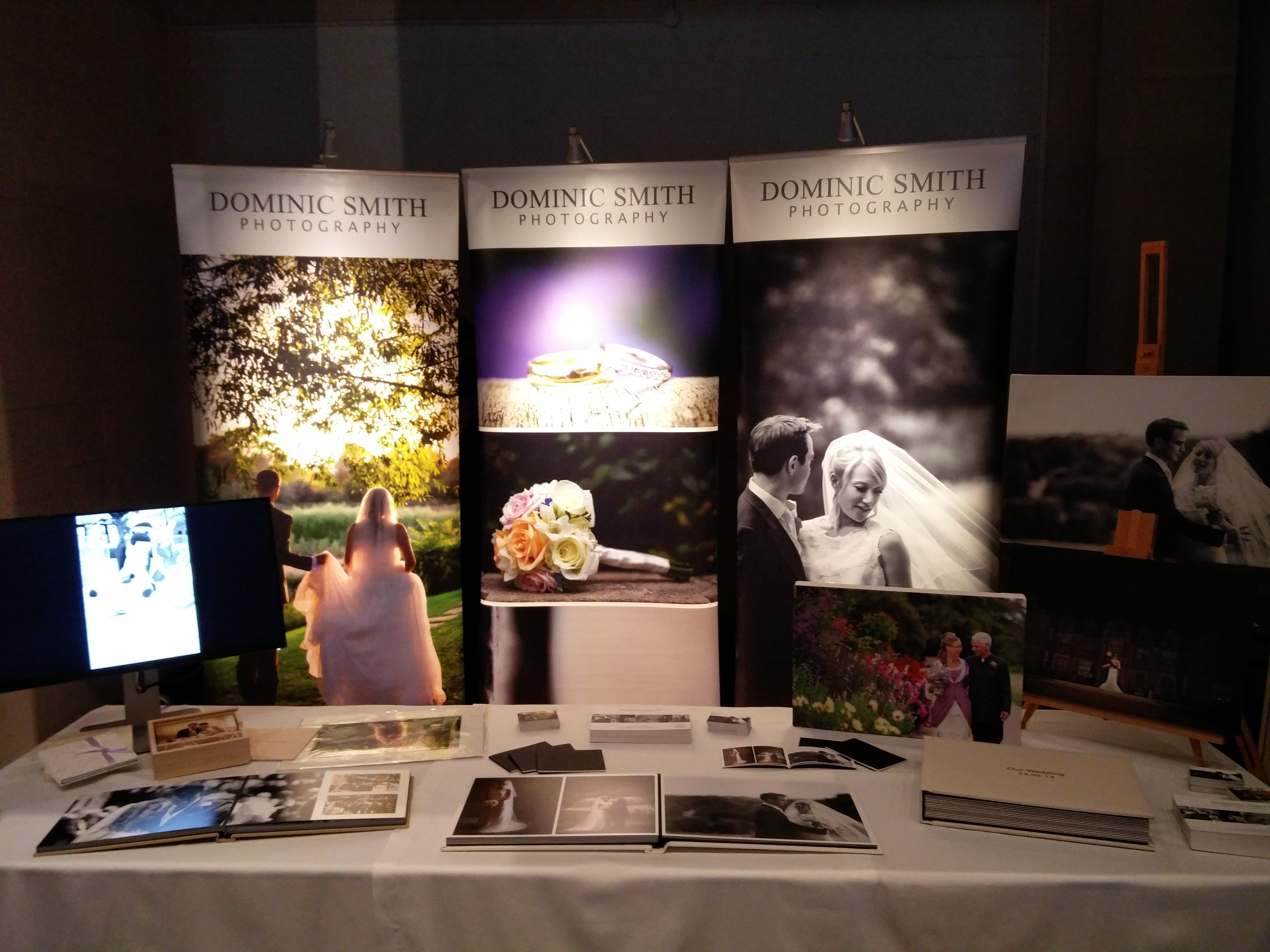 Dominic Smith Photographys Stand at Sussex Wedding Fayre