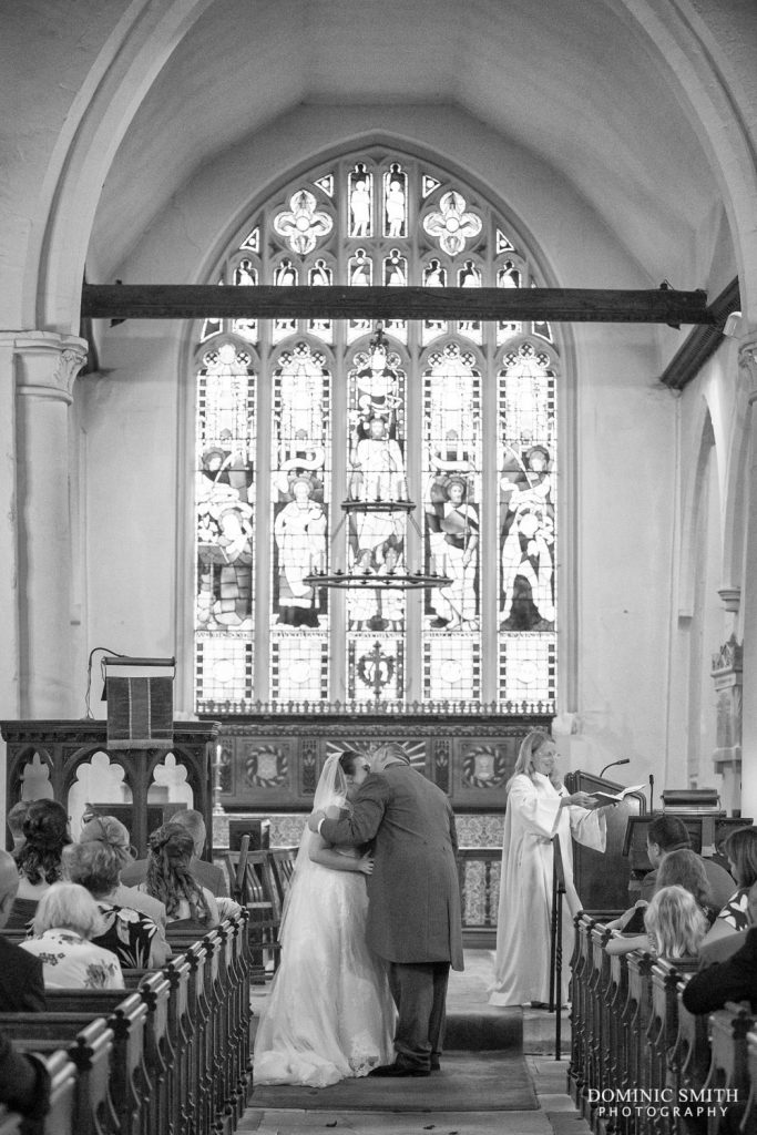 Wedding Ceremony at St Katherines, Merstham