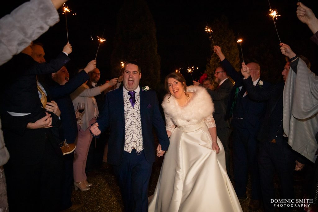 Sparklers at Hartsfield Manor