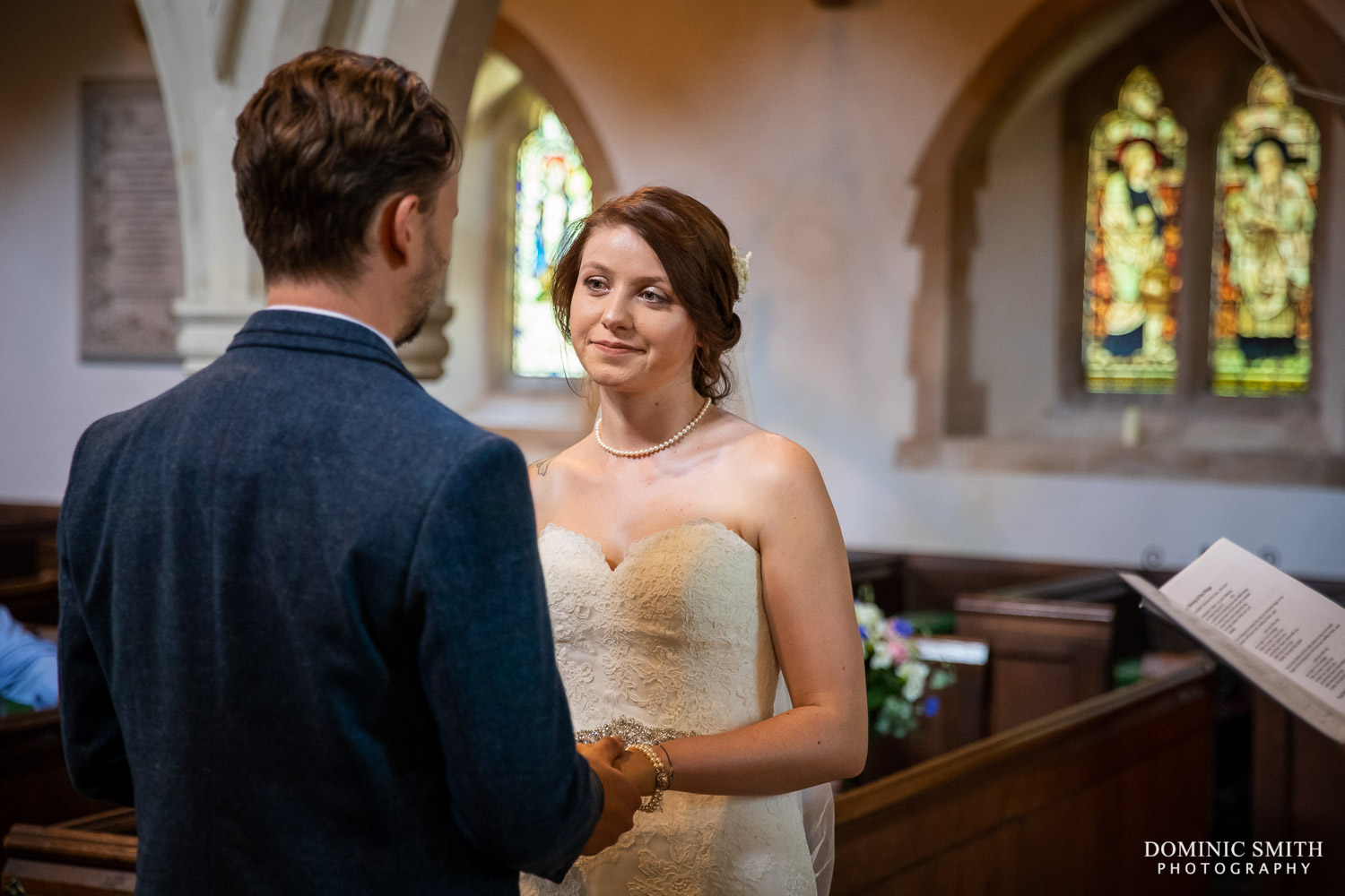 Wedding Ceremony at St Mary Magdalene C of E Church in Rusper