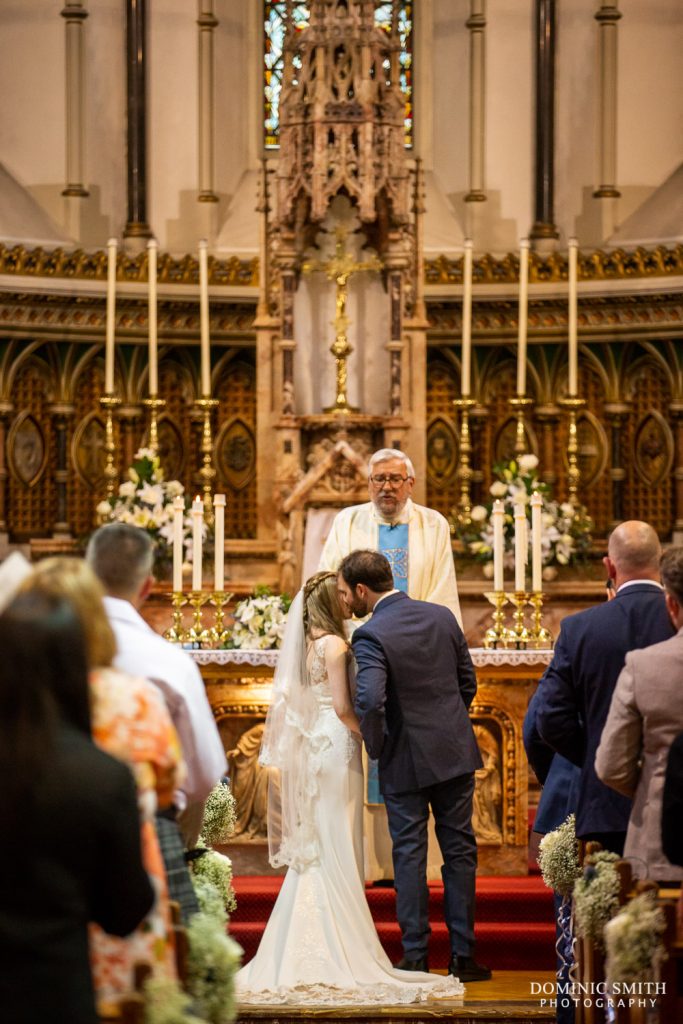 Wedding Ceremony at Sacred Heart Church, Hove