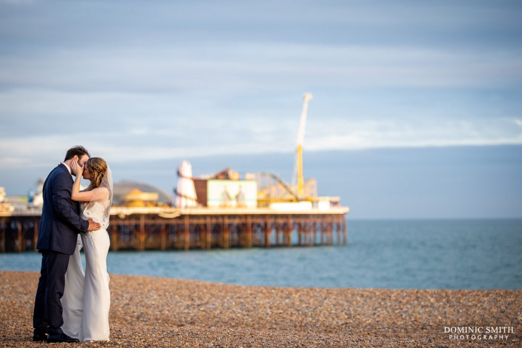 Wedding Couple Photo on Brighton Beach 3