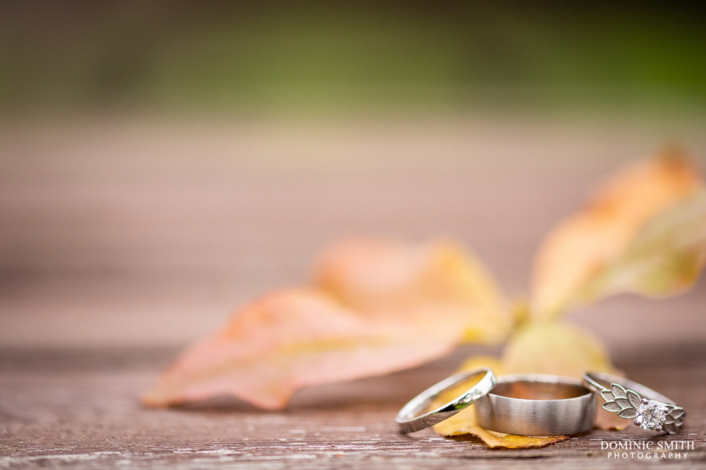 Autumn Wedding Rings at Highley Manor