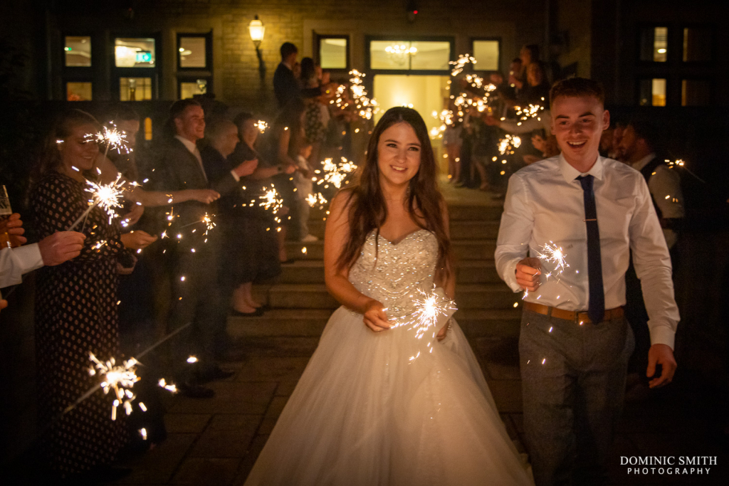 Sparkler Photo at South Lodge Hotel