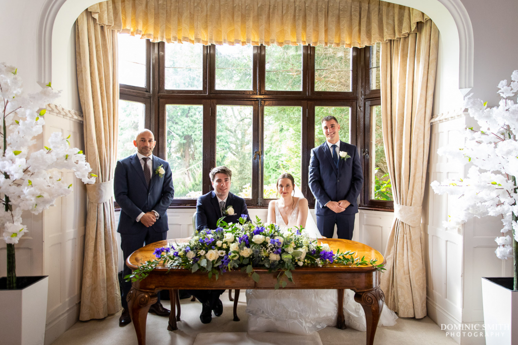 Wedding Ceremony at Highley Manor 4