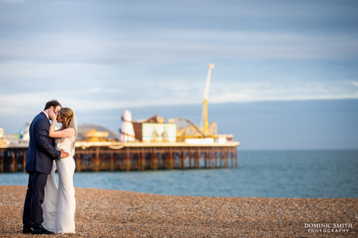 Brighton Beach and Pier Wedding Photography