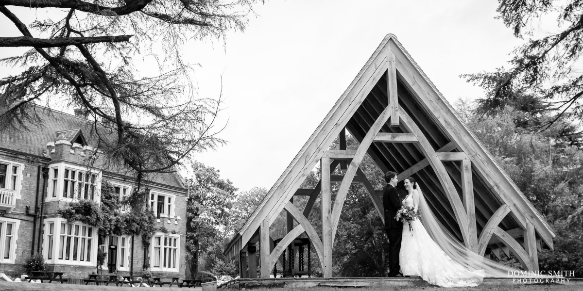 Highley Manor Wedding Couple Photo