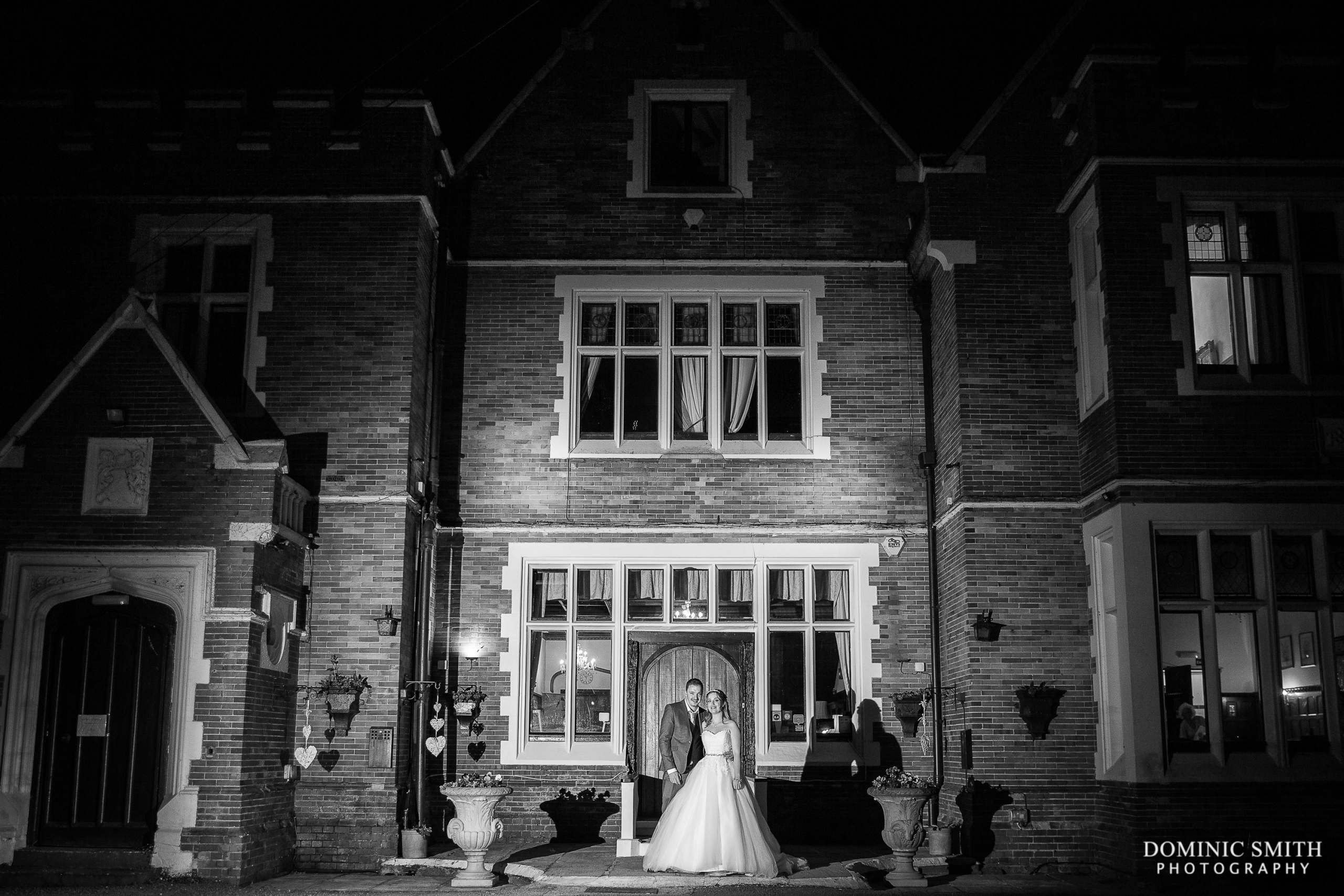 Night photo at Highley Manor