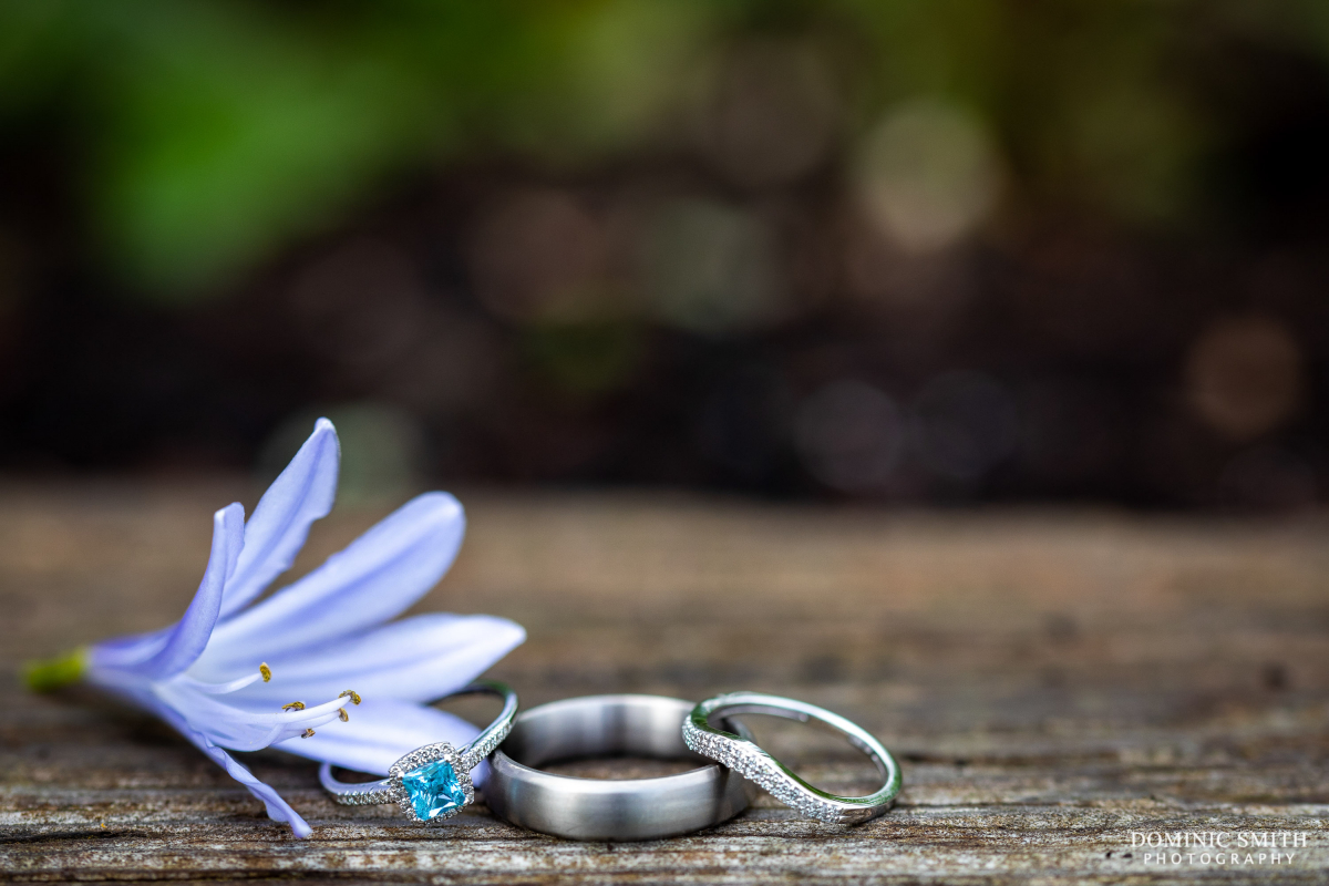 Flowers and Wedding Rings