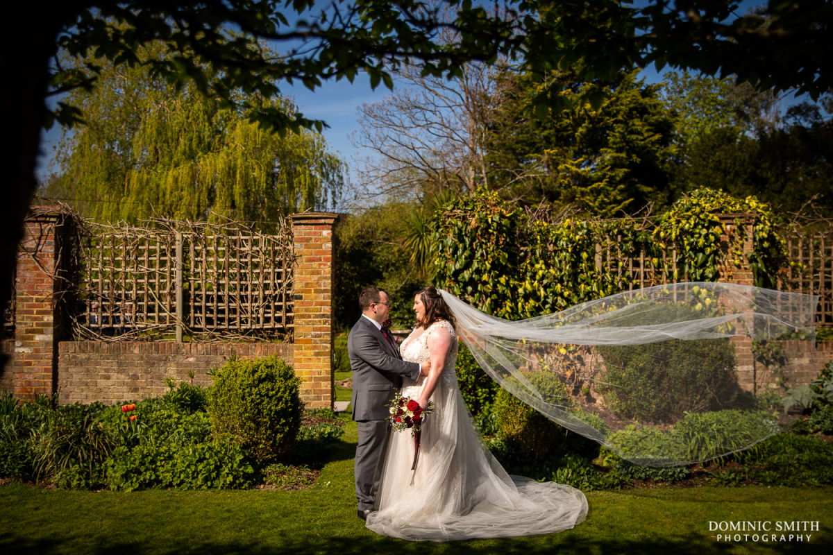 Wedding Couple Photo at Langshott Manor 4