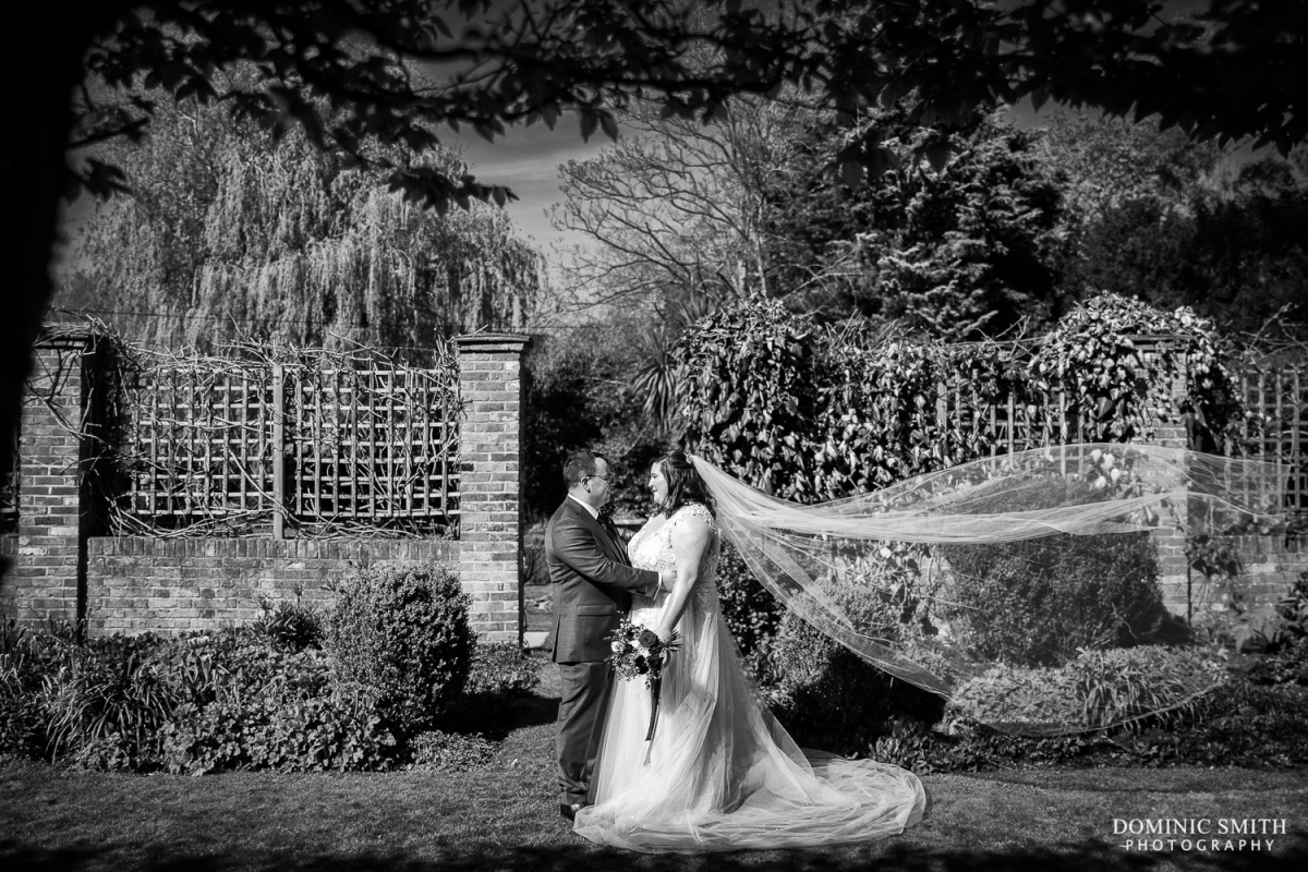 Wedding Couple Photo at Langshott Manor 5