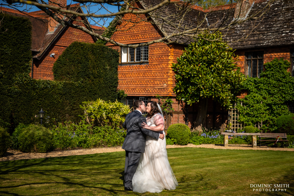 Wedding Couple Photo at Langshott Manor 6