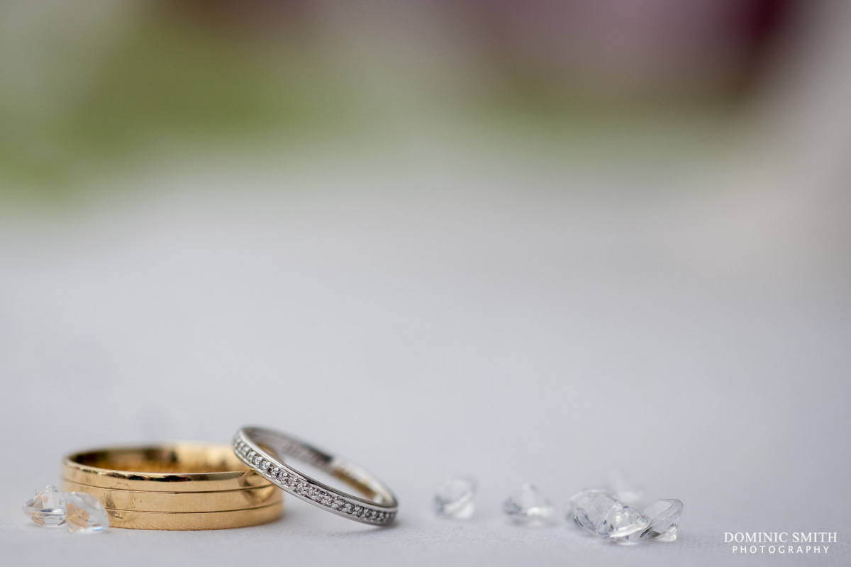 Wedding Rings at Stanhill Court Hotel