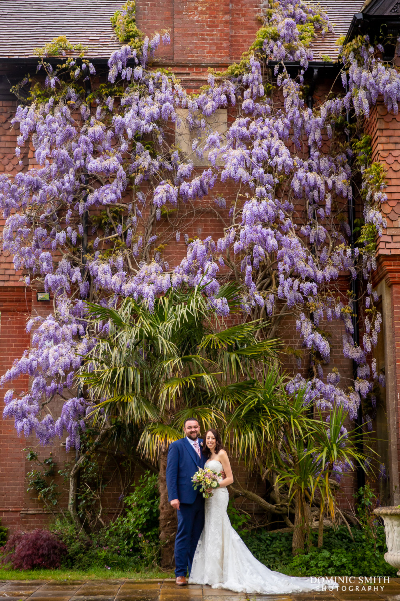 Wisteria Couple Photo at Stanhill Court Hotel