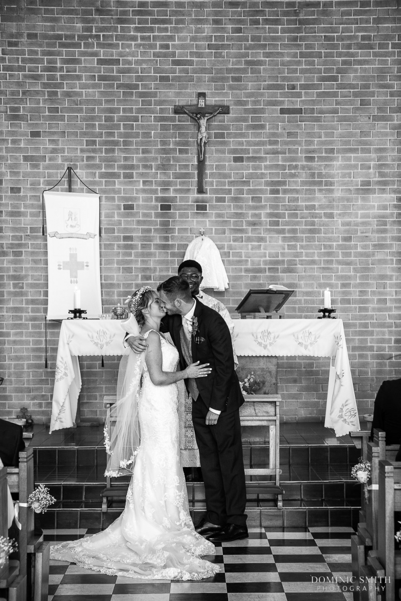 First Kiss at St Theodore of Canterbury Church, Crawley