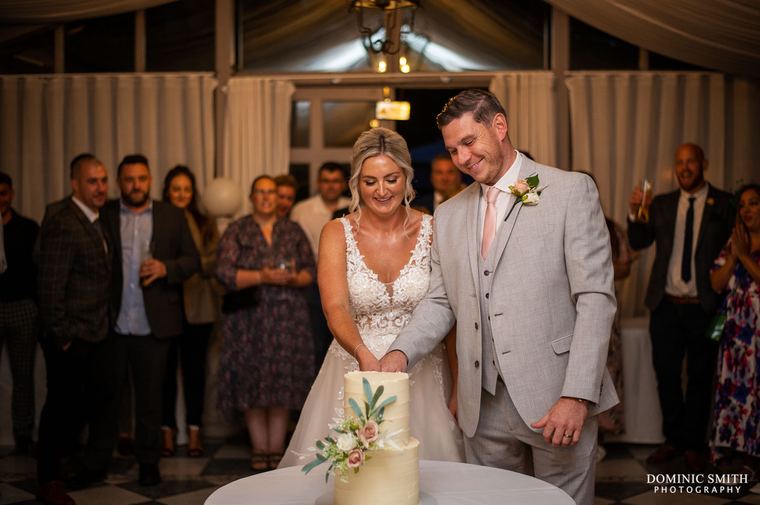 Cutting the Cake at Stanhill Court
