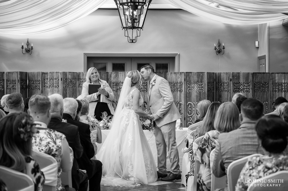 First Kiss at Stahhill Court Hotel