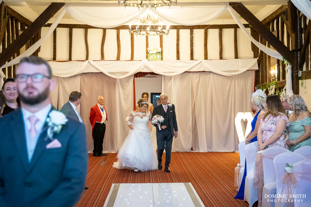 Wedding Ceremony at Gatwick Manor