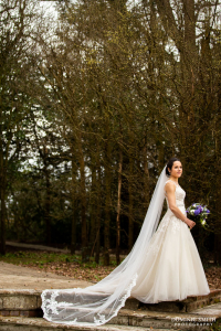 Bridal Portrait at Stanhill Court Hotel