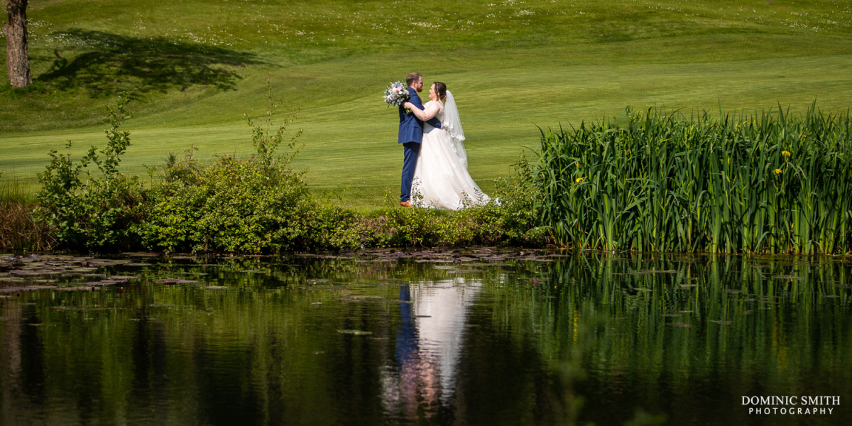 Wedding Couple Photo at Cottesmore Golf Club 1