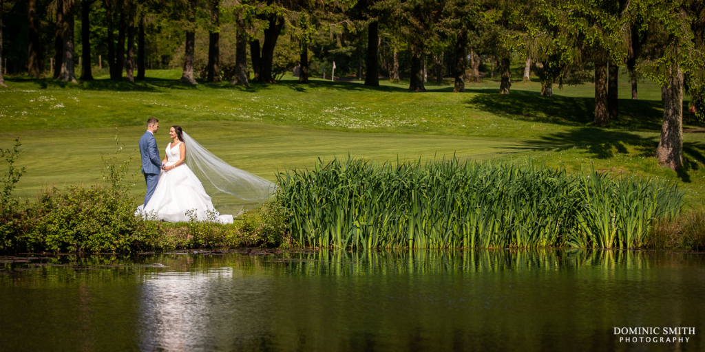 Wedding Couple Photo at Cottesmore Hotel 5