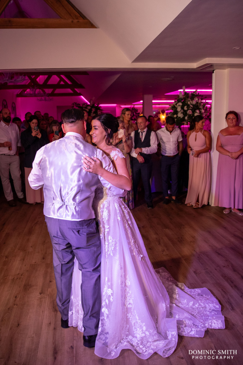 First Dance at Cottesmore Hotel Golf & Country Club 1