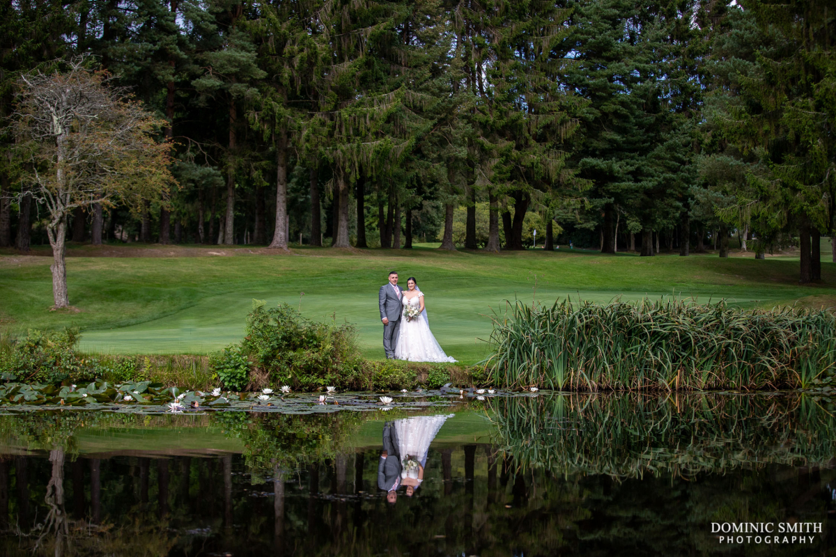 Wedding Couple Photo at Cottesmore Hotel Golf & Country Club 4