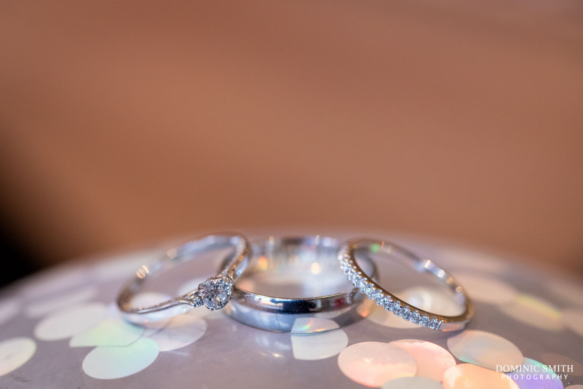 Wedding Rings at Cottesmore Hotel Golf & Country Club