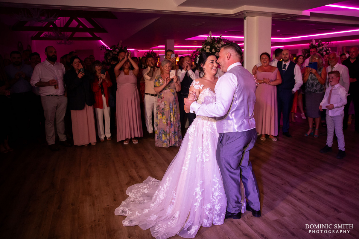 First Dance at Cottesmore Hotel Golf & Country Club 4