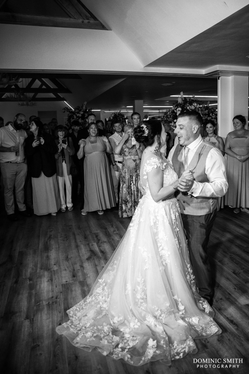 First Dance at Cottesmore Hotel Golf & Country Club 3