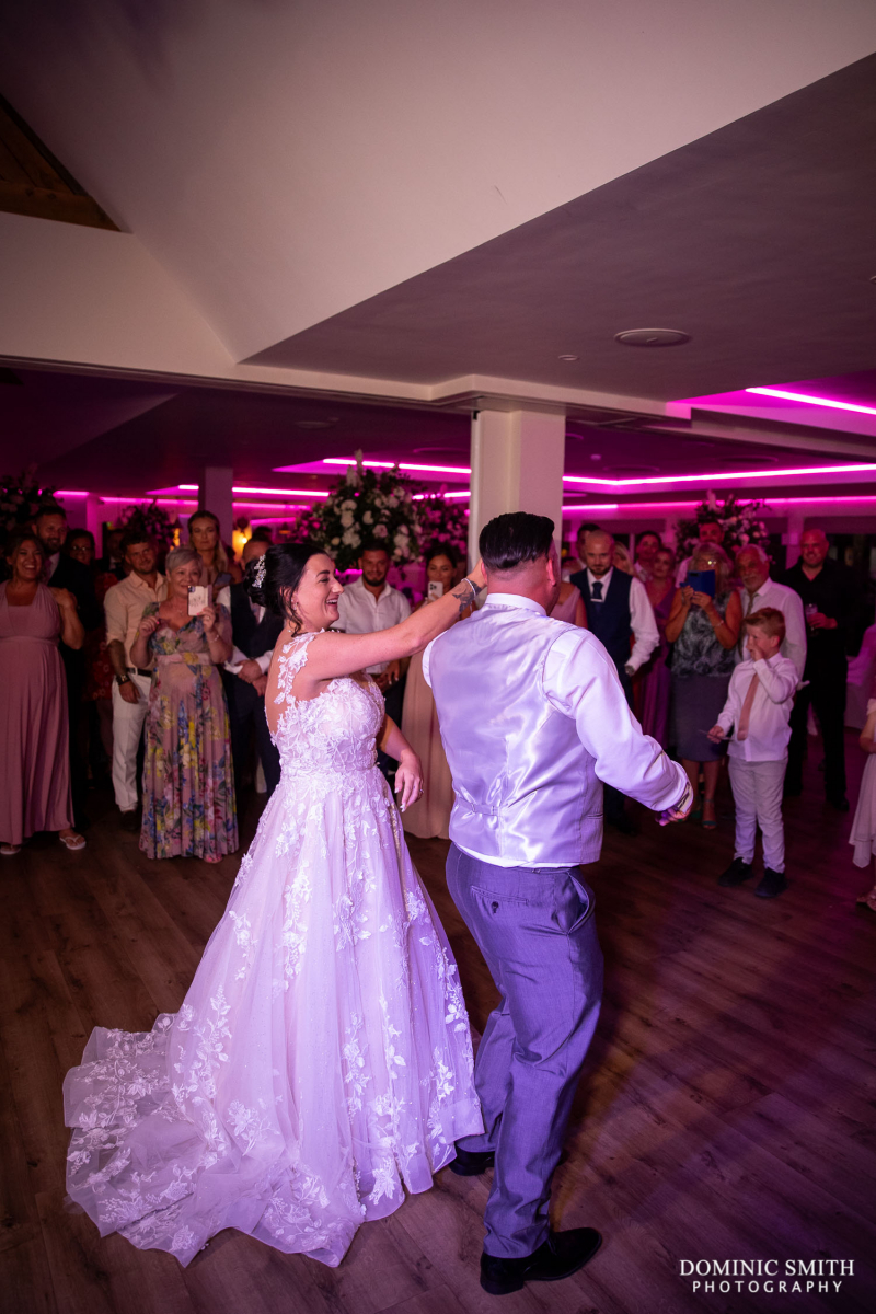 First Dance at Cottesmore Hotel Golf & Country Club 2