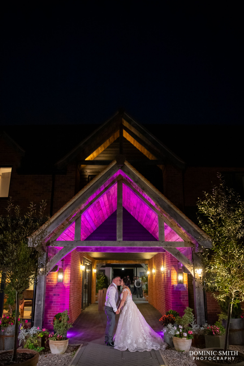 Wedding Night Photo at Cottesmore Hotel Golf & Country Club