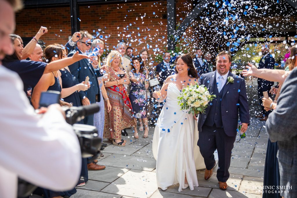 Confetti at Cottesmore Hotel, Golf and Country Club