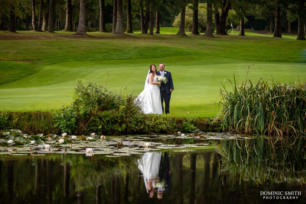 Wedding Couple Photo at Cottesmore Hotel, Golf and Country Club