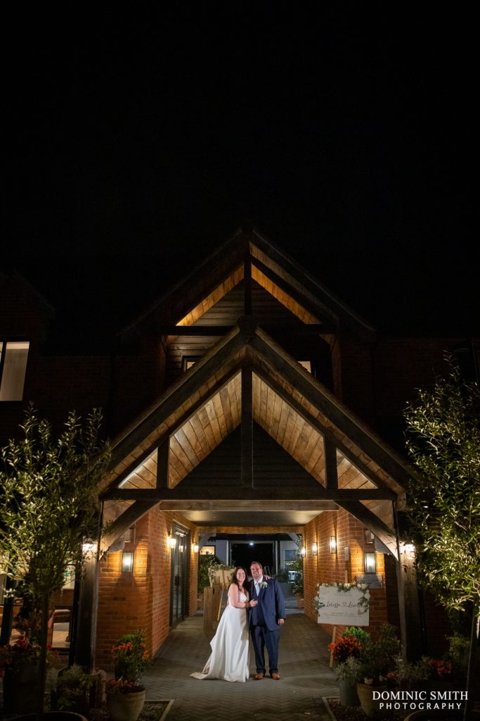 Wedding Night Photo at Cottesmore Hotel, Golf and Country Club
