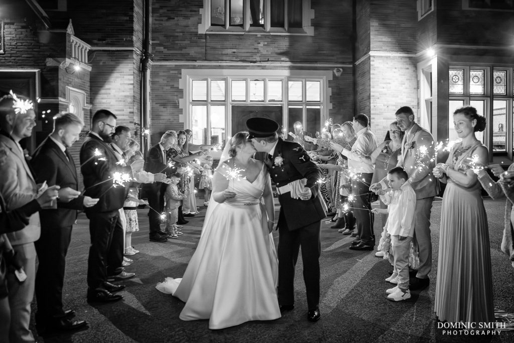 Black and White Sparklers at Highley Manor