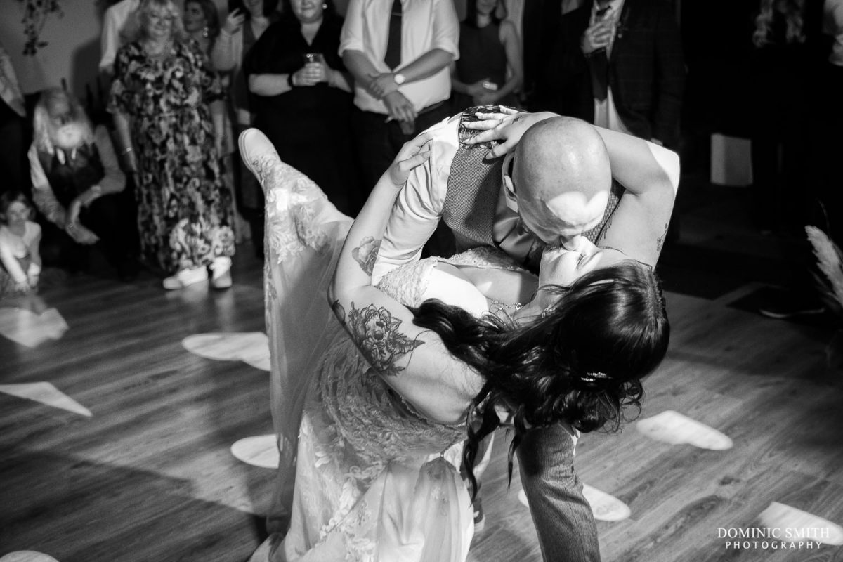 First Dance and a Dip at Horam Manor Barns