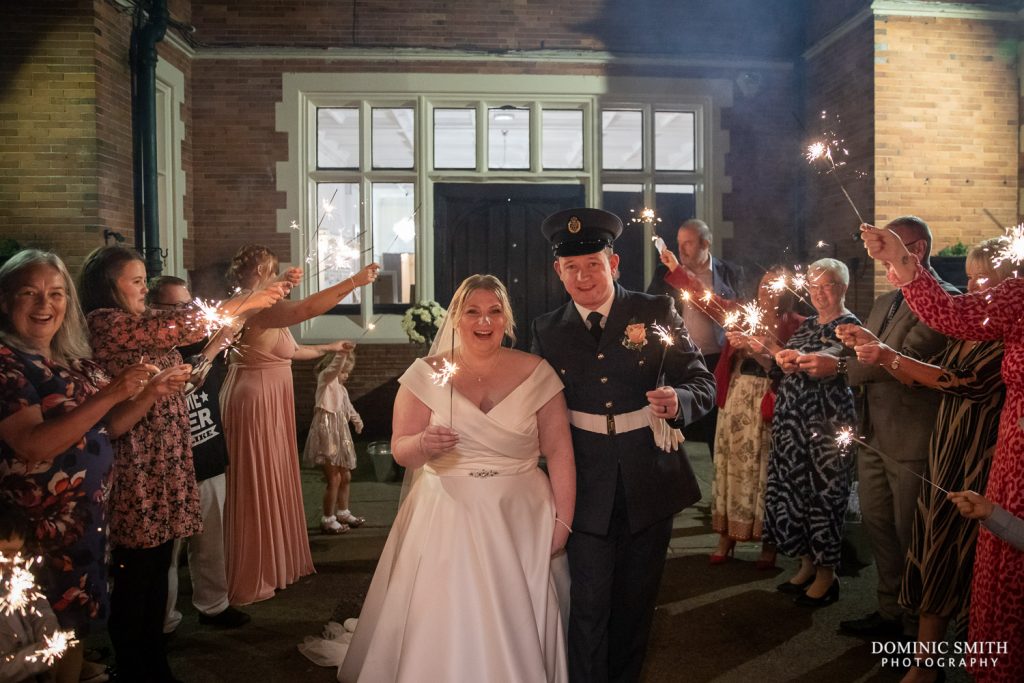 Sparklers at Highley Manor