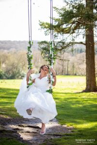 Bride on the Swing