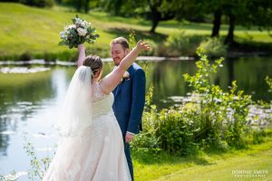 Couple by the Lake at Cottesmore