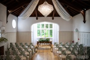Inside Ceremony Space at Highley Manor
