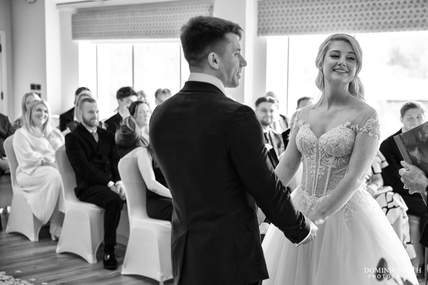 Wedding Vows at Cottesmore Hotel, Golf and Country Club, Sussex