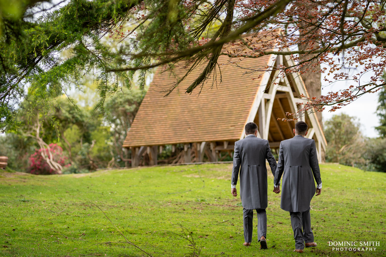 Grooms walking at Highley Manor
