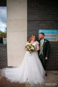 Couple Photo at Crawley Register Office