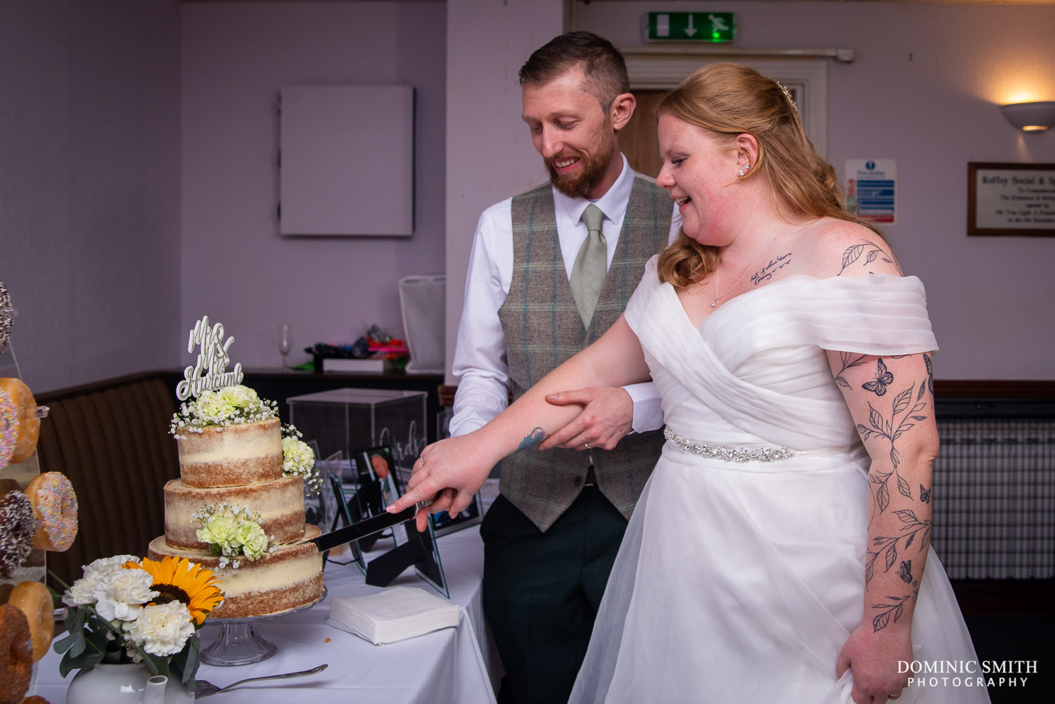 Cutting the Cake at The Roffey Club