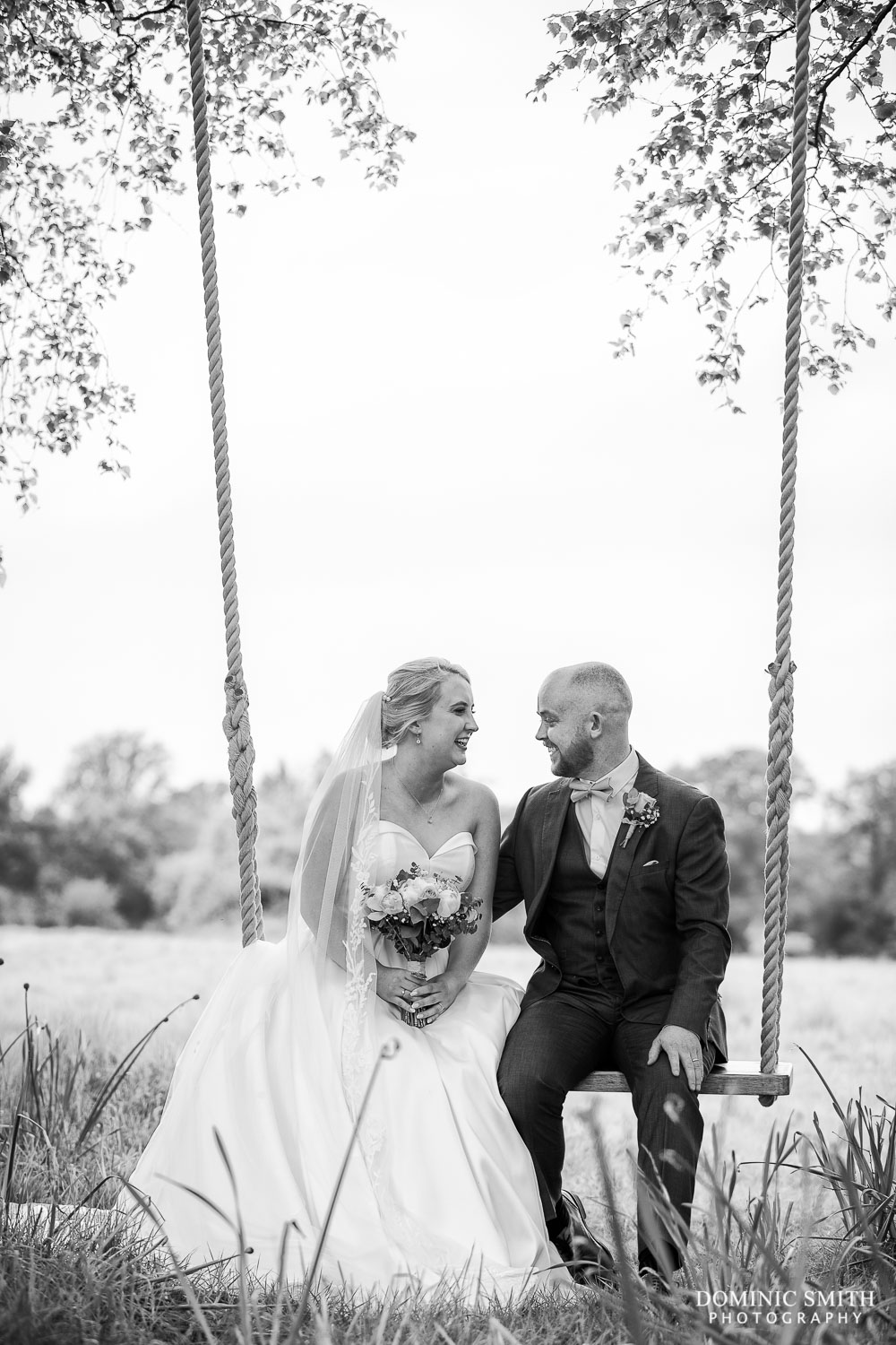 Black and White Brookfield Barn Swing Photo