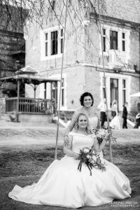 Brides on the Swing at Highley Manor