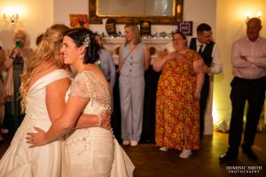 Two Brides during First Dance at Highley Manor