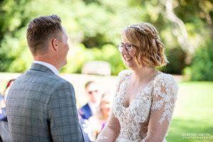 Wedding Ceremony at Highley Manor