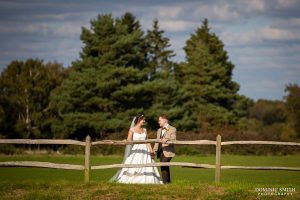 Couple Photo by the pond at Cottesmore